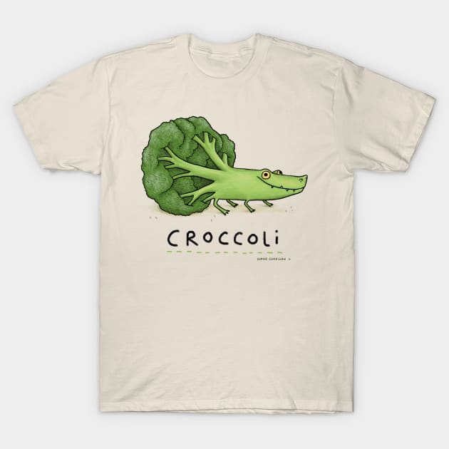 Croccoli T-Shirt by Sophie Corrigan